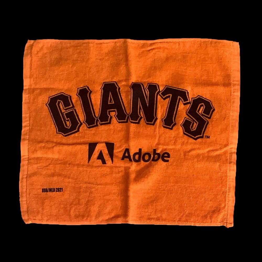 EUC 2021 Game 2 NLDS San Francisco Giants Rally Rag Towel - Officially Licensed